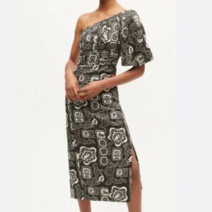 Rhode | Chantelle Printed Linen Midi Dress NWT